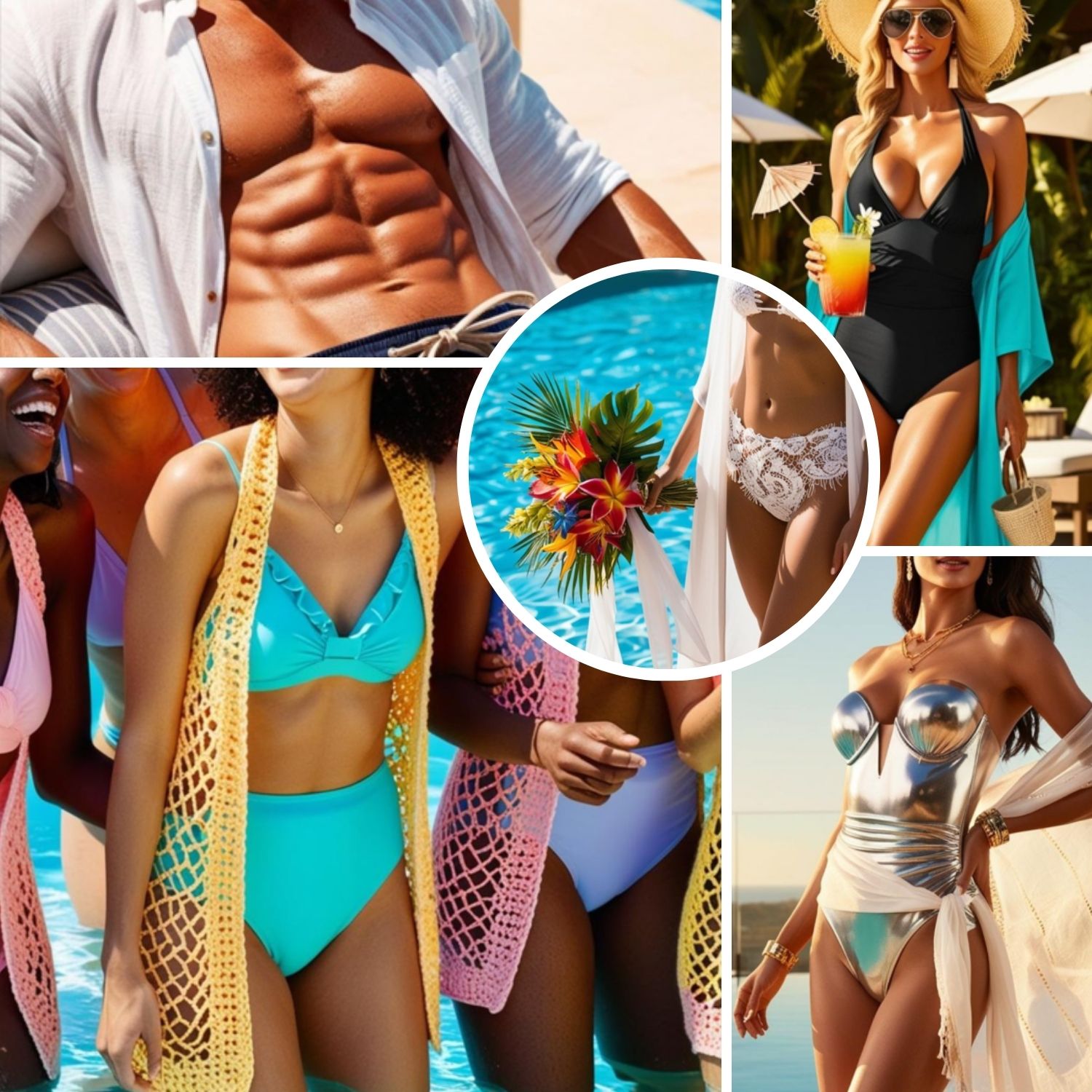 Pool party outfits