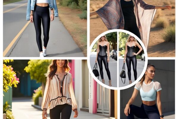 15 Black Leggings Outfit Ideas for Summer