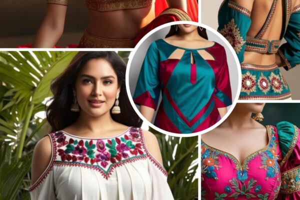 Trendy blouse designs