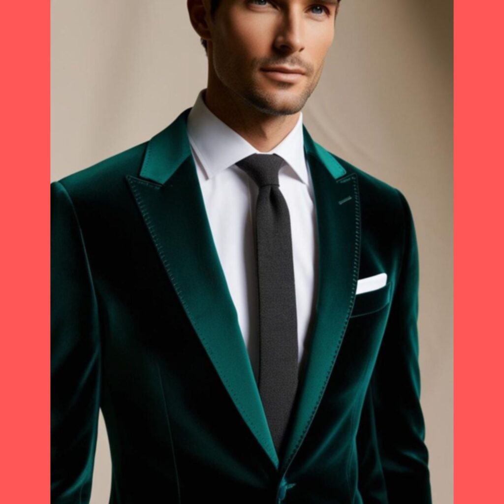 Velvet Blazers for men: A velvet blazer adds a touch of sophistication and luxury to any outfit.