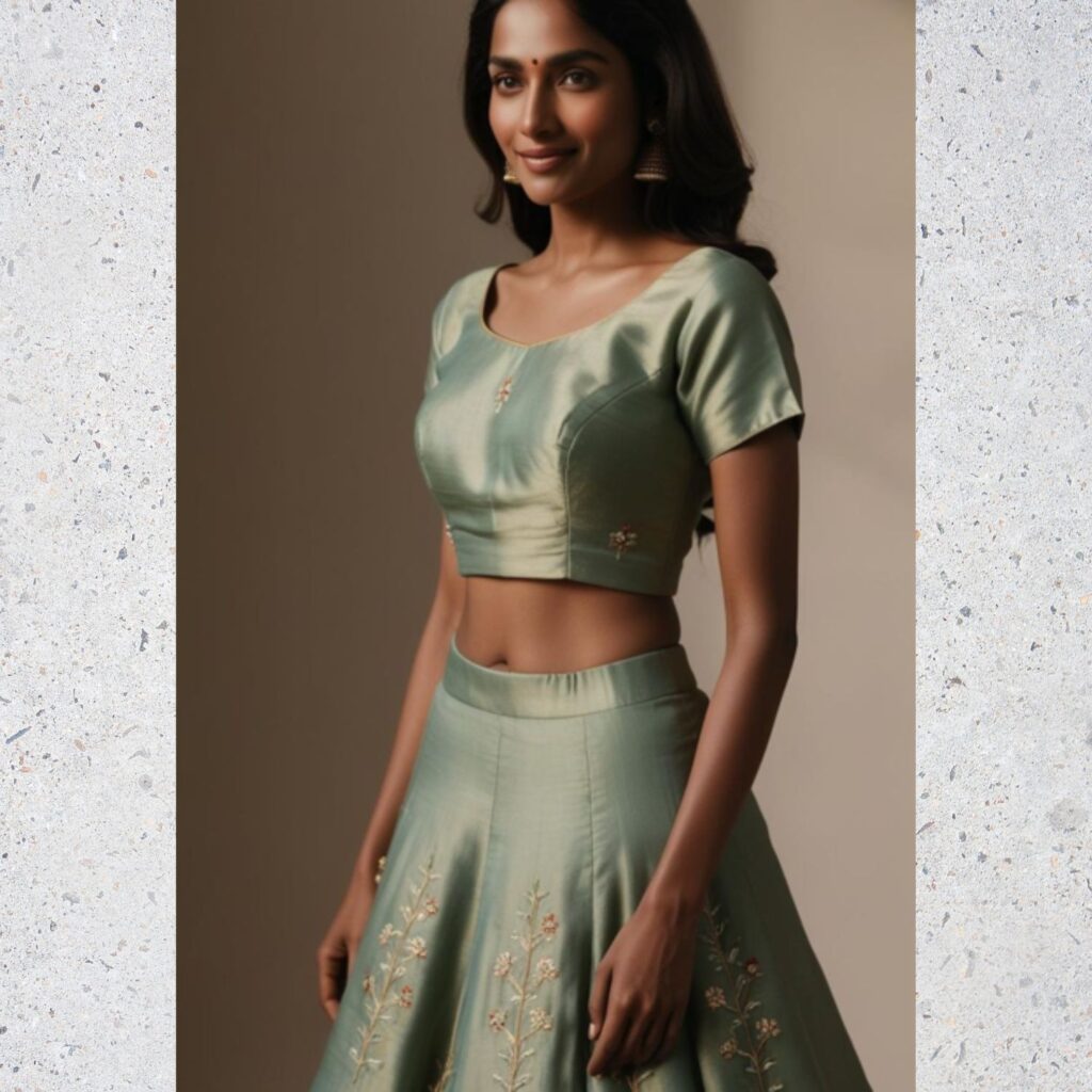 Weddings in 2025 embraced sustainability with trendy outfits Indian using recycled fabrics, handloom weaves, and simple yet elegant designs reflecting individuality.